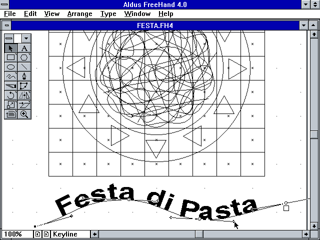Aldus Freehand 4.0 - Edit